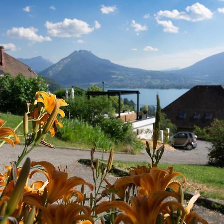 Ferienwohnung T3 Avec Vue Sur Le Lac D'Annecy Veyrier-du-Lac Exterior foto